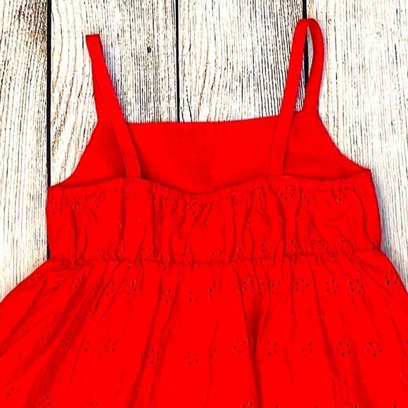 Infant Eyelet Tiered Tank Dress - Picture 6 of 6